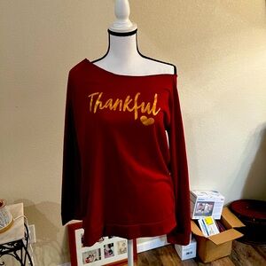 Maroon t shirt cut out neck